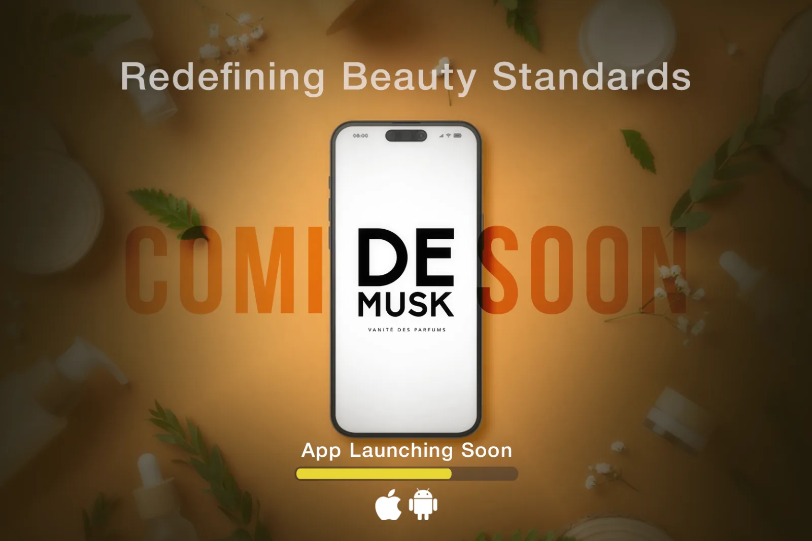De Musk app coming soon banner