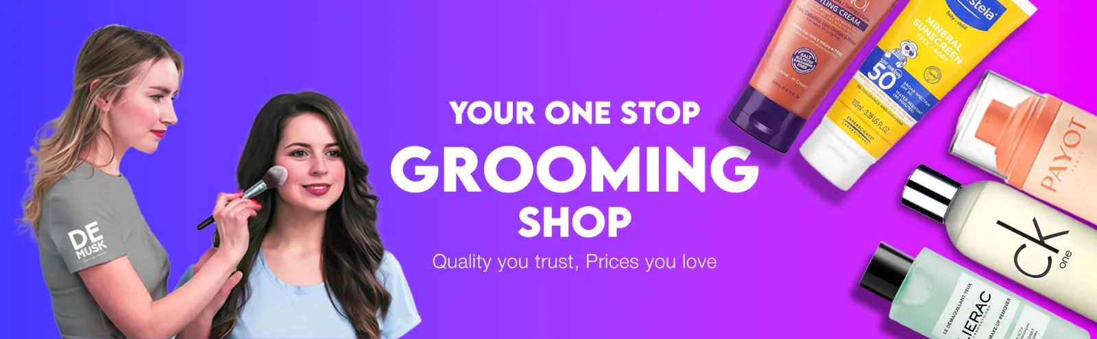 Grooming shop banner