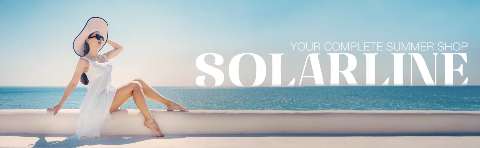 Solarline summer shop banner