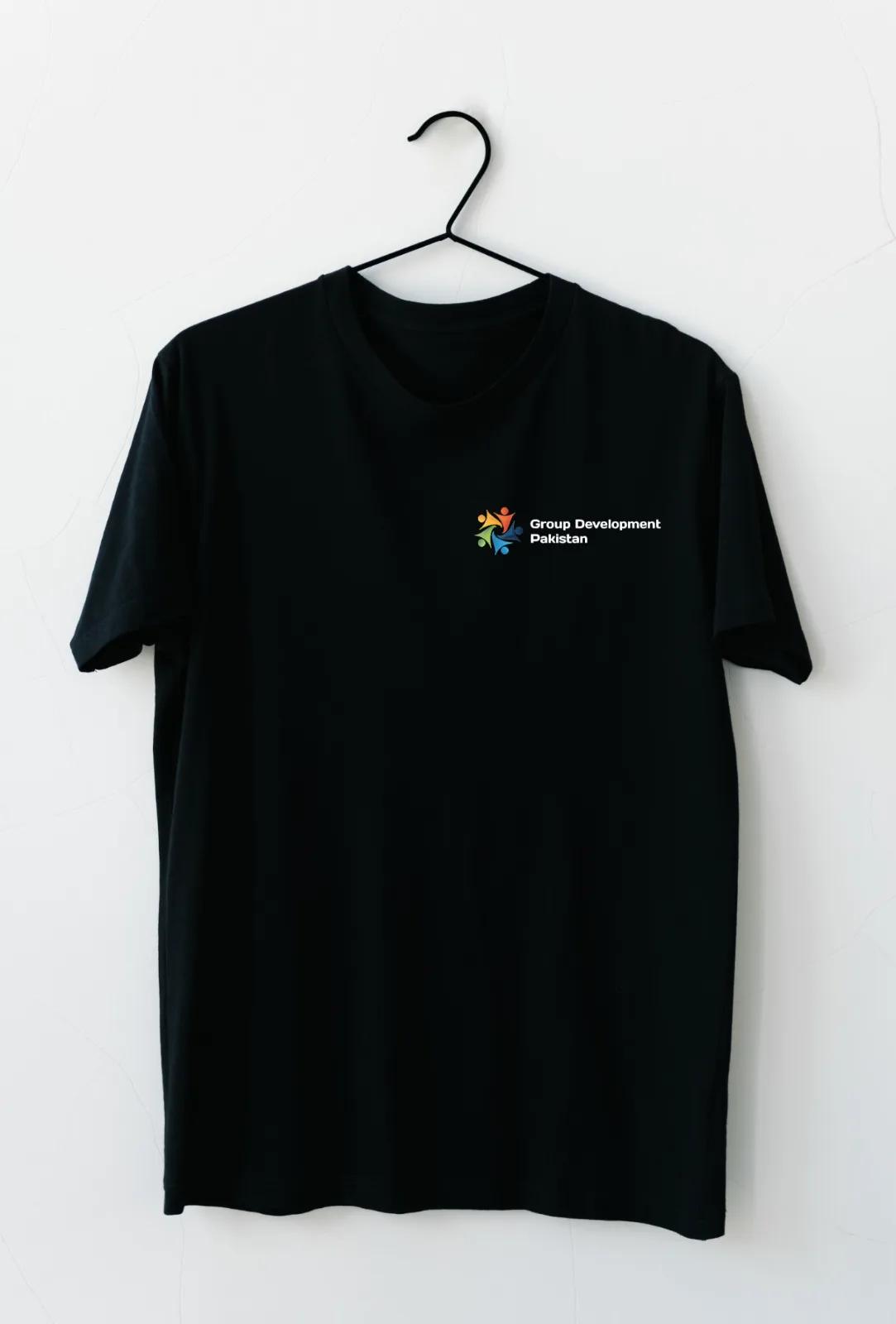 Volunteer shirt with organisation lock up
